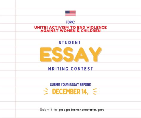 Essay Contest: 16 Days Against Gender Based Violence! - U.S. Embassy in ...