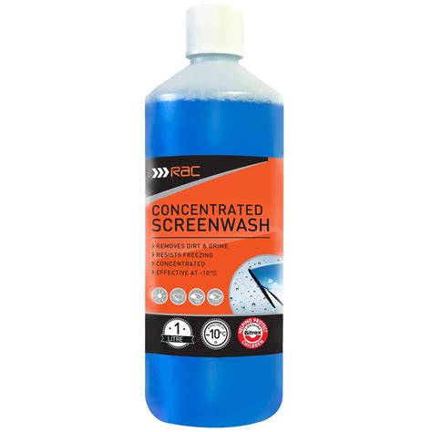 RAC Concentrated Screenwash 1L | Car Care - B&M