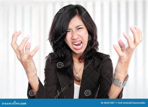 Business Woman Stressed at Work. Stock Image - Image of stress, bills: 38321087