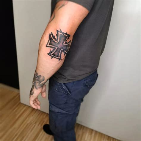 101 Amazing Iron Cross Tattoo Designs You Need To See! | Outsons | Men's Fashion Tips And Style ...