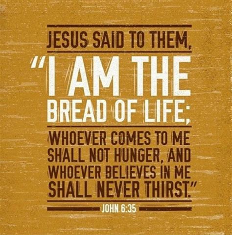Daily Bible Verse About The Bread of Life | Bible Time