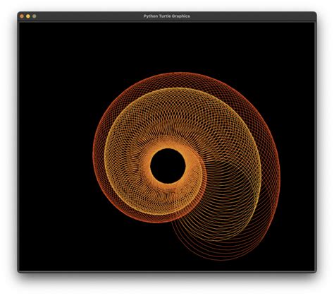 Turtle Patterns in Python with Source Code - CodeWithCurious