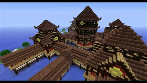 Minecraft - Chinese Temple - YouTube