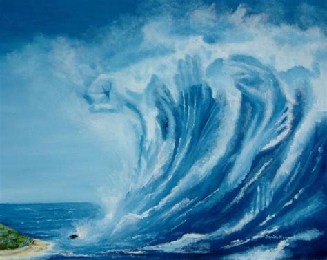 Tsunami Painting at PaintingValley.com | Explore collection of Tsunami Painting