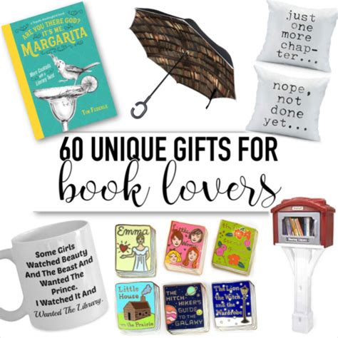 60 Unique Gifts for Book Lovers: The Right Present for Any Reader