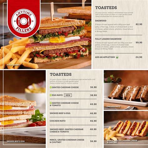 Wimpy Menu Prices & Specials