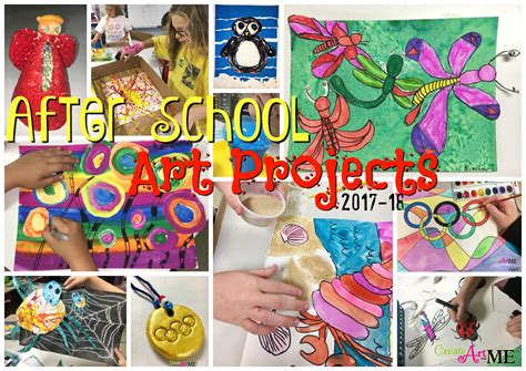 After School Art Class Projects 2017-18 - Create Art with ME