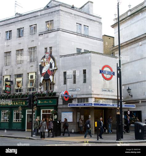 Leicester Square Tube Station Stock Photo - Alamy