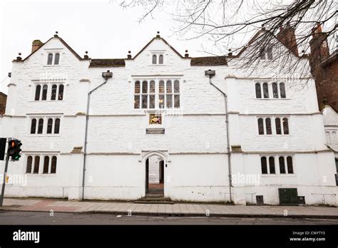 Outside frontage of the Royal Grammar School Guildford Stock Photo - Alamy