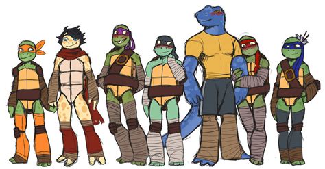 TMNT - Genderbent by turtlegirl43 on DeviantArt