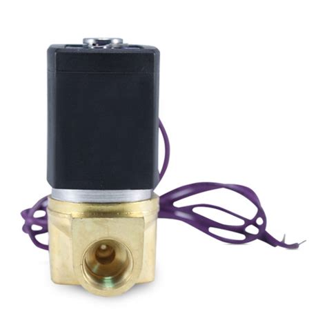 1/4" 24V AC Electric Brass Solenoid Valve 24-Volts