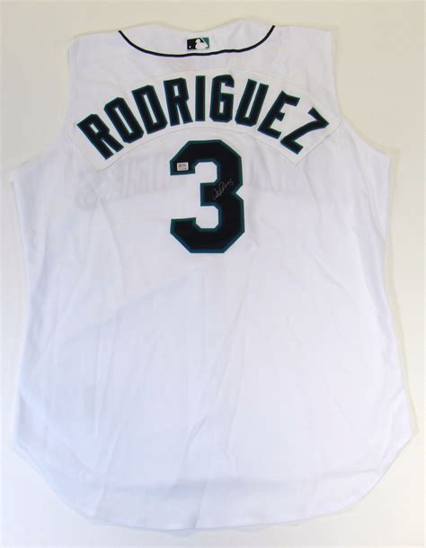 Lot Detail - Alex Rodriguez Signed Seattle Mariners Jersey