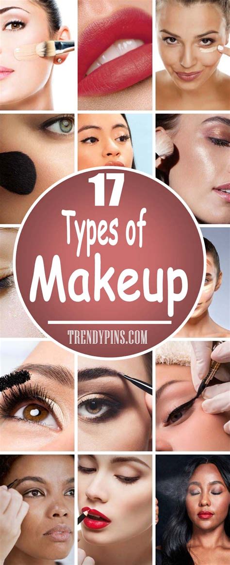 17 Types Of Makeup - Trendy Pins