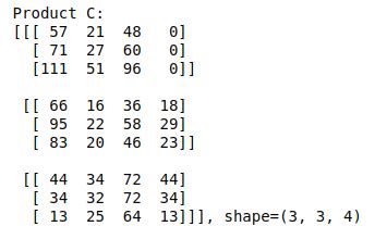 NumPy - 3D matrix multiplication - GeeksforGeeks