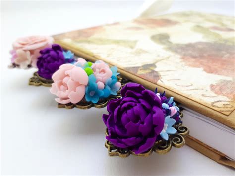 Unique Bookmark Colorful Bookmarks Custom Bookmarks Vintage | Etsy