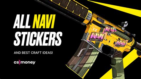 All NAVI stickers in CS2 and best craft combos for them: list