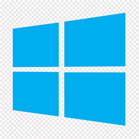 Logo Windows 8 Microsoft Store, windows logos, blue, angle, text png | PNGWing