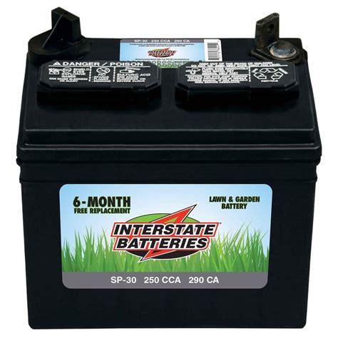 Interstate Battery 250 CCA Tractor Mower Battery-SP-30 - The Home Depot