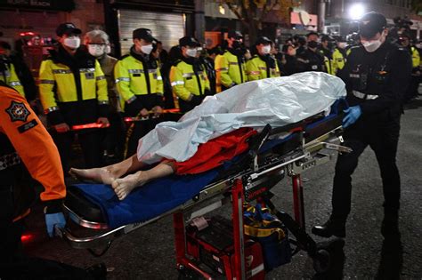 Photos: Halloween stampede in Seoul kills at least 146, injures 150 ...