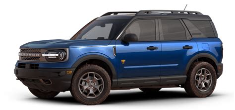 Ford Bronco Sport Colors 2023