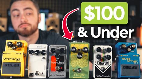 6 Great Budget Overdrive Pedals For Guitar - YouTube