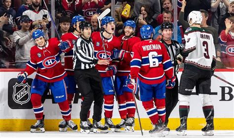 Kids Entertain Fans in Habs 6-2 Win Over Arizona : r/Habs_Official