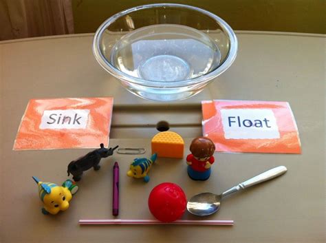 Simple yet fun sink or float activity for kids. | Science for kids ...