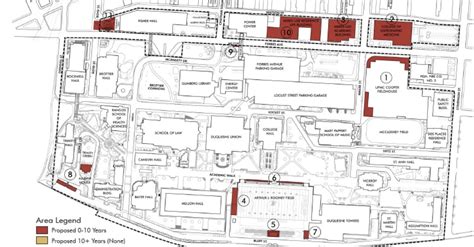 Duquesne Campus Map