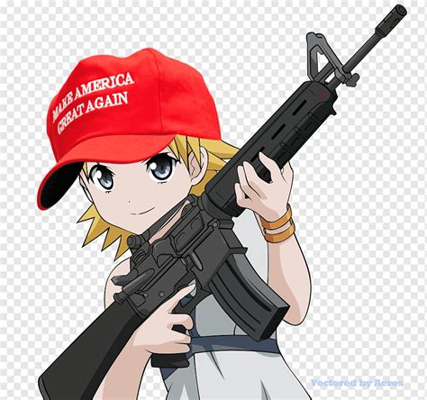 43 Anime Gun Meme Png