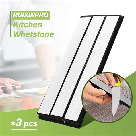 Original Ruixin Pro Professional Sharpener Stones Fixed Angle Razor Edge Diamond Kitchen ...