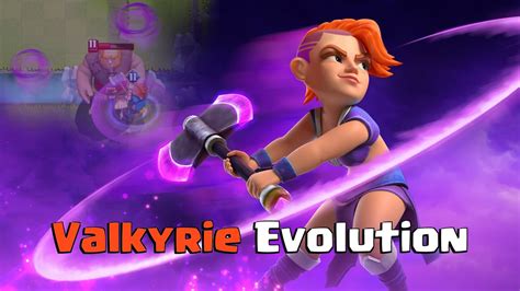 Valkyrie Evolution | Clash Royale - YouTube