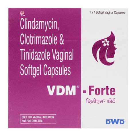 Buy VDM FORTE VAGINAL Soft Gelatin Capsule 7's Online at Upto 25% OFF | Netmeds