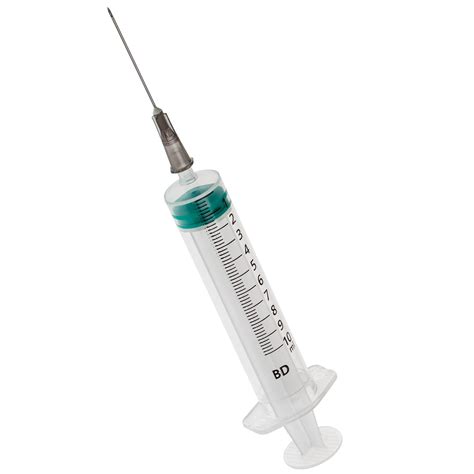 BD Emerald 10ml Syringe with 22G x 1 1/4" Needle - pack of 100