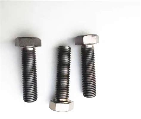 ISO9001 High Precision Titanium Hex Bolts Threaded Left Hand Thread Bolts