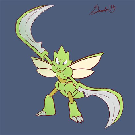 scyther by Brandobotic on Newgrounds