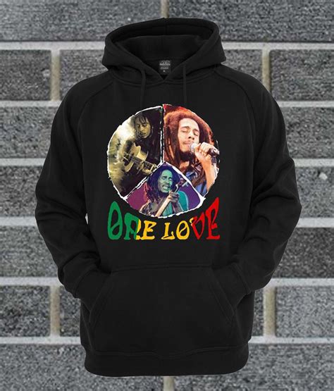 Bob Marley Men's Rasta Hoodie