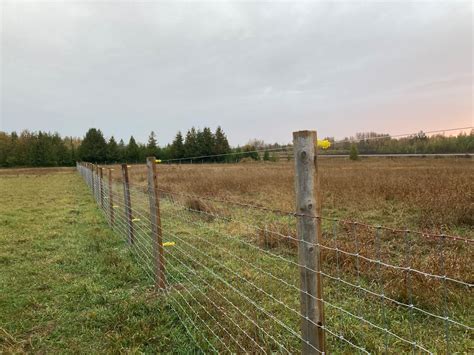 Building a pasture fence