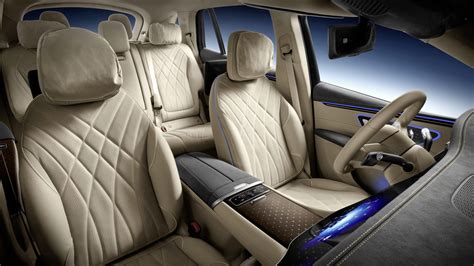 Mercedes-Benz EQS SUV interior shows its screens and seats to the world - Autoblog