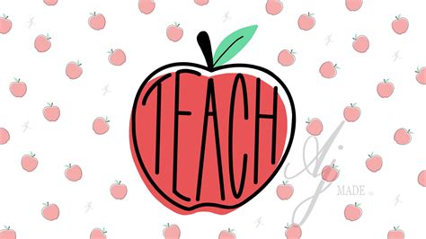 Teacher Apple Backgrounds