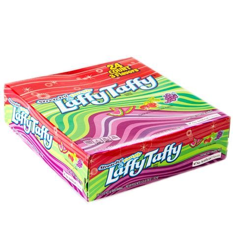 Laffy Taffy 3 Flavors - 24CT Box • Laffy Taffy Candy • Taffy Candy ...