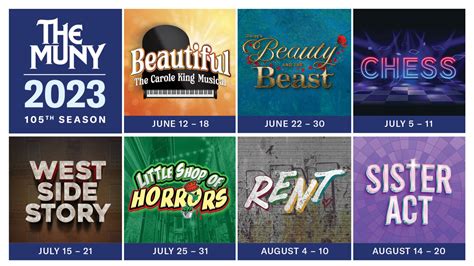 The Muny Announces Its 105th Season - The Muny