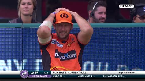 Big Bash Highlights: Semi final 1 - Hobart Hurricanes v Perth Scorchers - YouTube