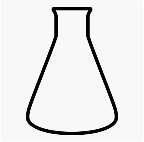 Erlenmeyer Flask - Erlenmeyer Flask Clipart, HD Png Download - kindpng