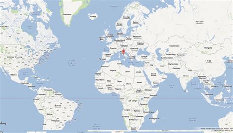 Vatican city in world map - Vatican world map (Southern Europe - Europe)