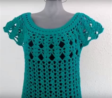 Stylish Blouse Video Tutorial - Crochet Ideas