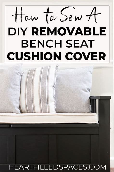 Learn how to sew a DIY removable box cushion cover for your indoor ...