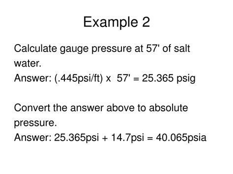 PPT - Gauge Pressure PowerPoint Presentation, free download - ID:3225064