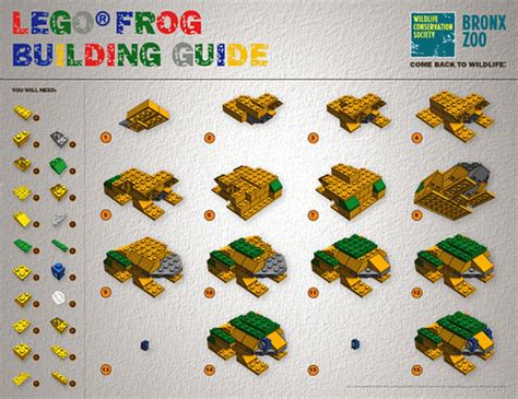 LEGO Frog Instructions. | This summer, journey to the Bronx … | Flickr