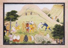 Lakshmana Fights Indrajit | The Walters Art Museum