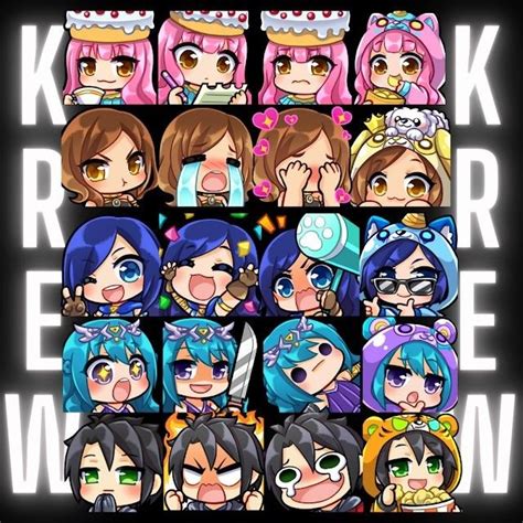 Krew Chibi | Draca, Minecraft skins cute, Cartoon pics